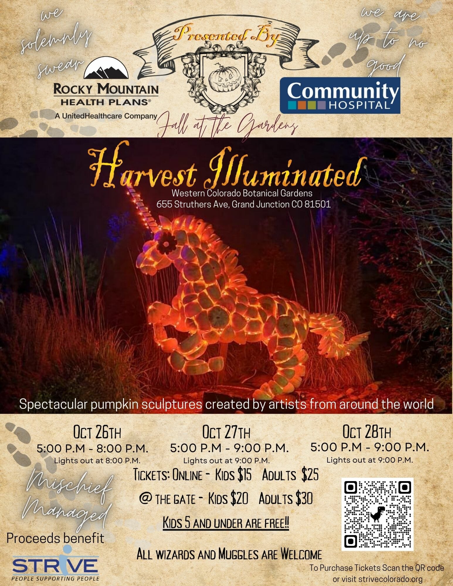 View Harvest Illuminated Event Information