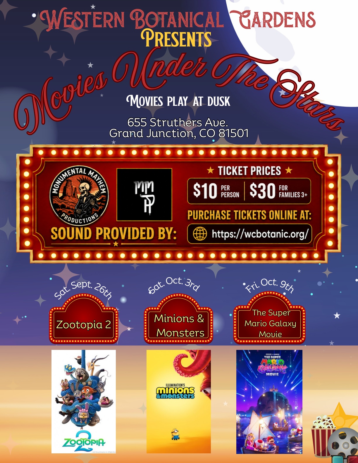 Movies Under The Stars Movies Under The Stars